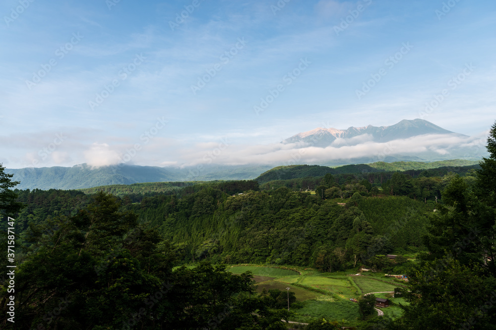 夏の御嶽山 夏の御嶽山