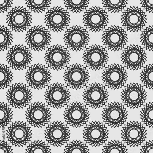 Abstract background pattern, black and white wallpaper texture with geometric pattern for your design, vector background image