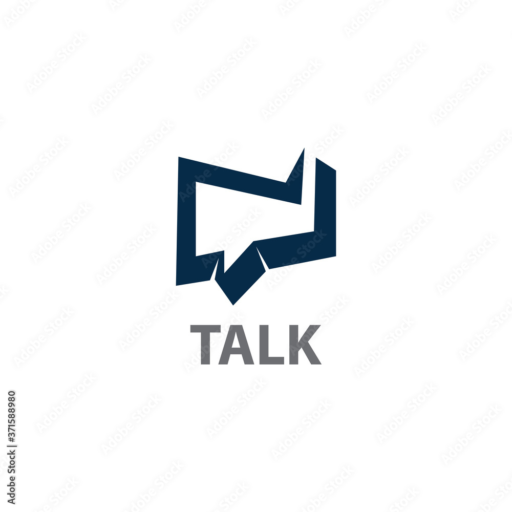 Talk Consult logo design, business logo template design concept vector Talk Consult logo design, business logo template design concept vector