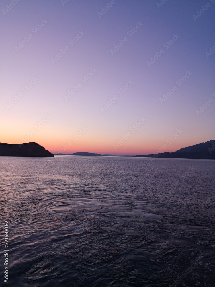 Zalazak sunca na Jadranskom moru