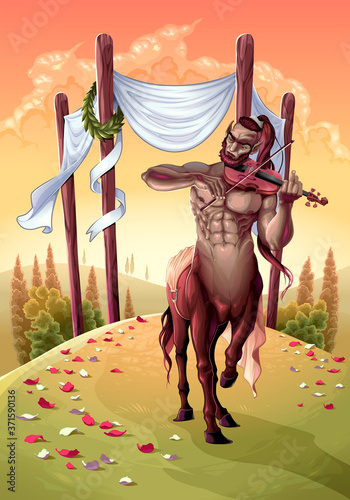 The Four of Wands in the Ta...