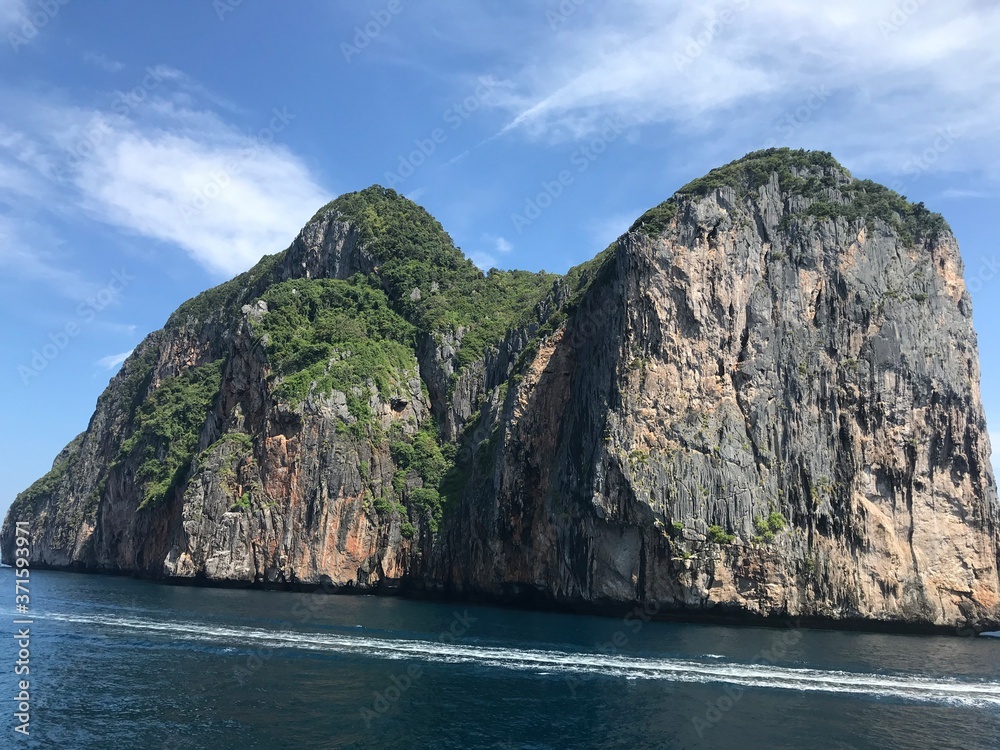 Thailand,island,ocean,mountain
