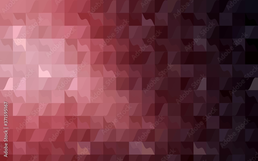 Dark Pink vector polygon abstract pattern. A sample with polygonal shapes. The polygonal design can be used for your web site.