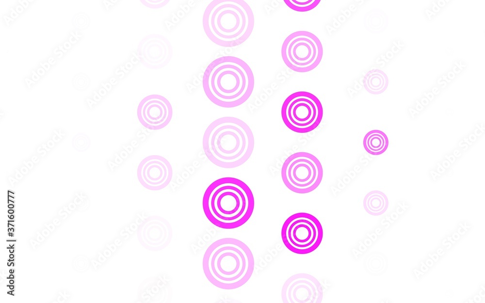 Light Purple, Pink vector background with spots.