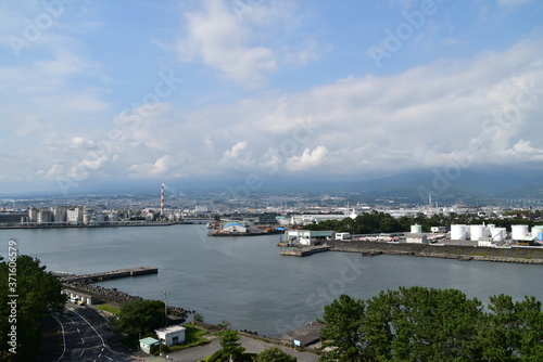 The view of Numazu city in Sizuoka Prefecture, Japan © Yujun