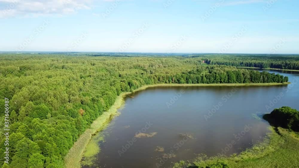 The beautiful landscape of Lake Devino The beautiful landscape of Lake Devino