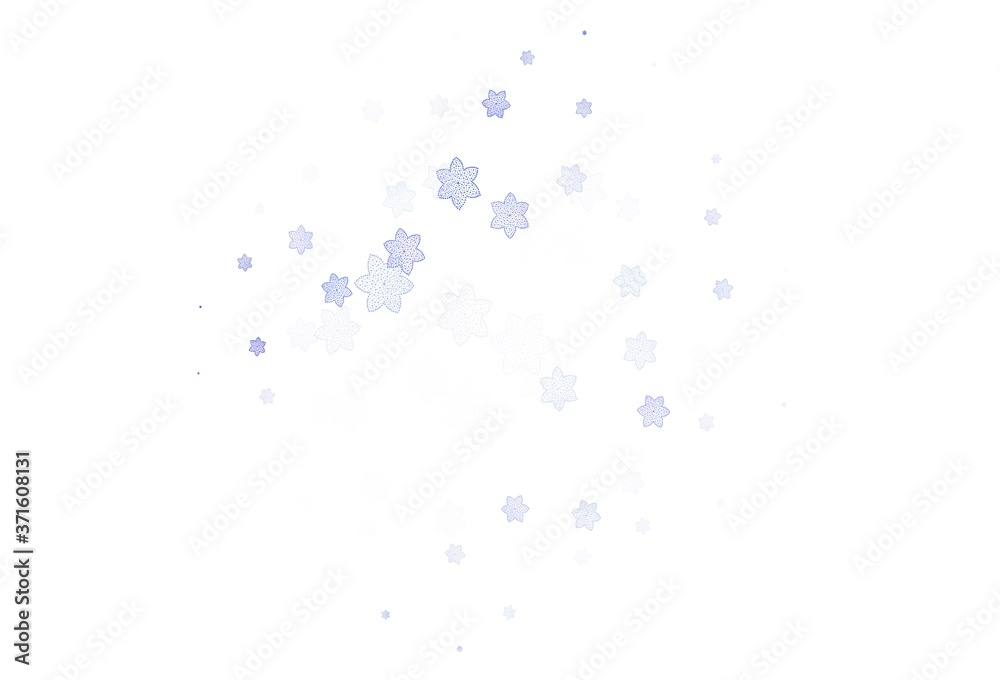 Light Purple vector doodle layout with flowers. Light Purple vector doodle layout with flowers.