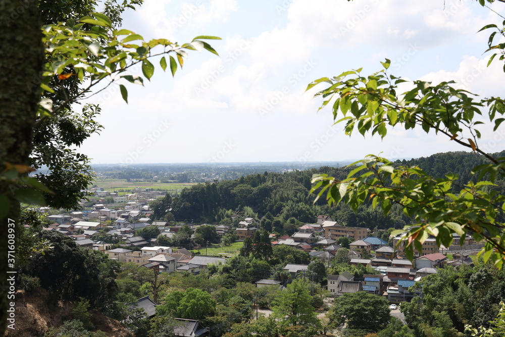 Fototapeta premium 本納城址からの風景