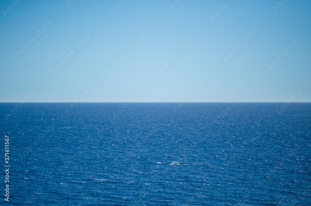 Clear sky and clear sea Clear sky and clear sea