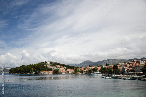 Town of Cavtat in Croatia