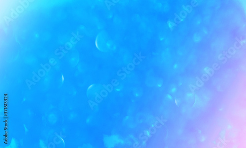 abstract blue background with bubbles