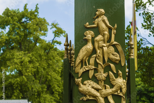 entrance to the zoo of artis in Amsterdam, Netherlands photo