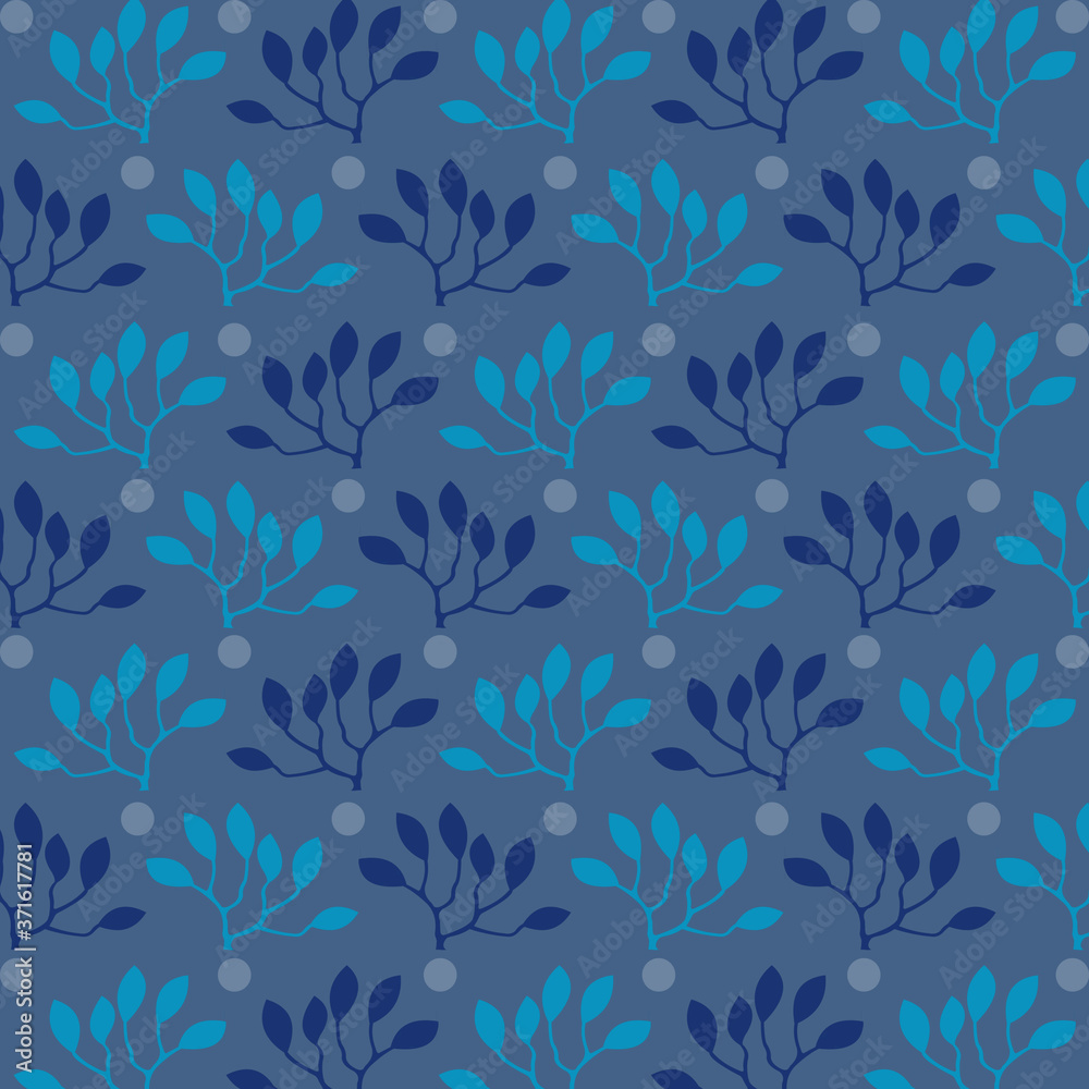Fabric texture with lines, leaves and flowers. Fabric texture with lines, leaves and flowers.