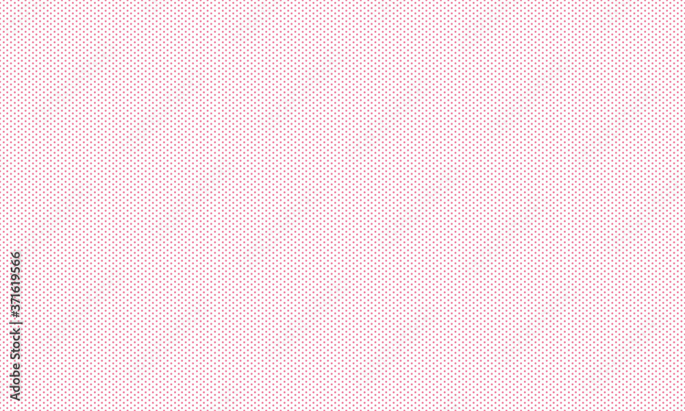 Pink dot grid pattern on white background vector