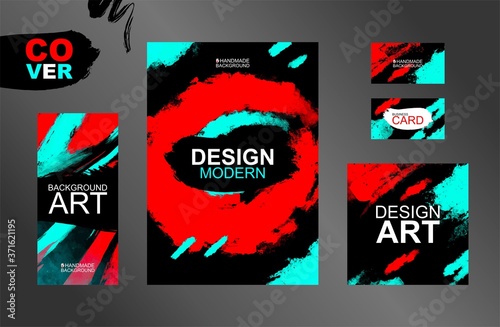 Elements for creative design. Bright background for the cover. Steep walls in the club. Background for printed products. Eye-catching banner. Outdoor advertising. Circles. Creative background for photo