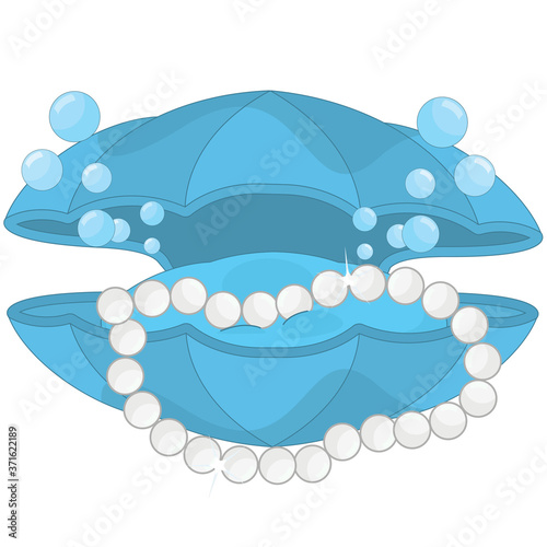 Delightful pearl necklace