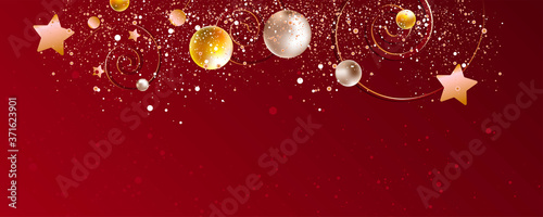 Abstract art gold design black background universal dressing luminous shiny color golden