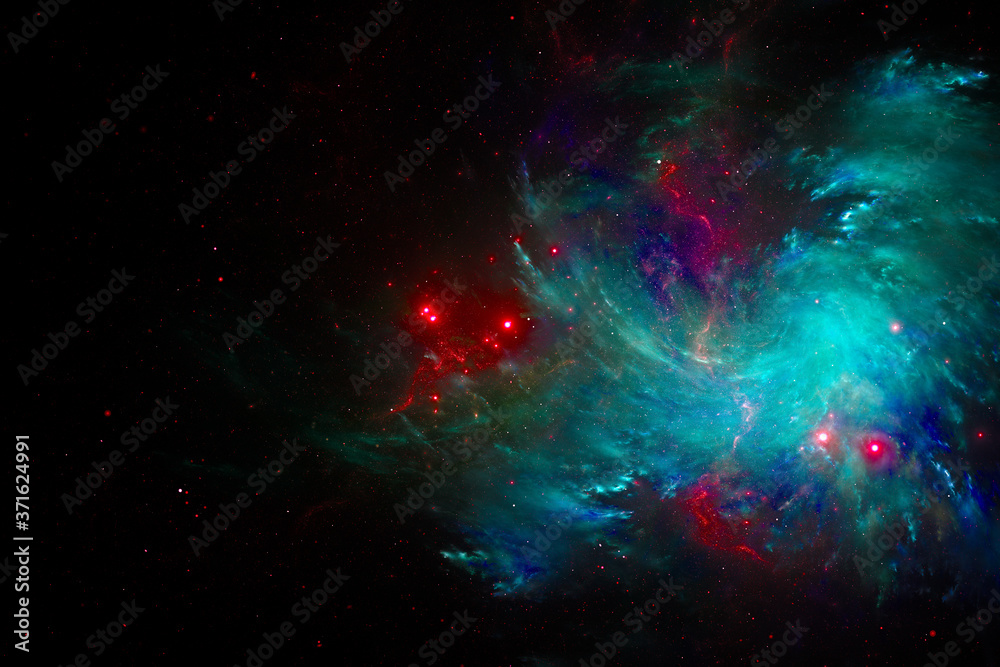 Abstract colorful light elements on dark background. Abstract colorful light elements on dark background.