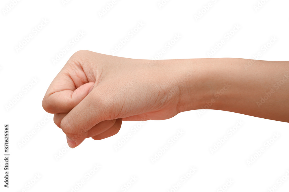 visible veins arm and hand isolated on a white background visible veins arm and hand isolated on a white background