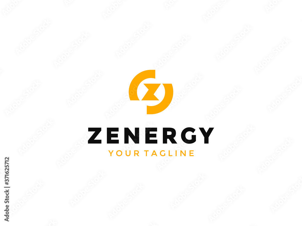 Z letter lightning logo