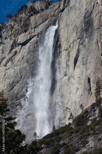 Yosemite Falls from the Valley