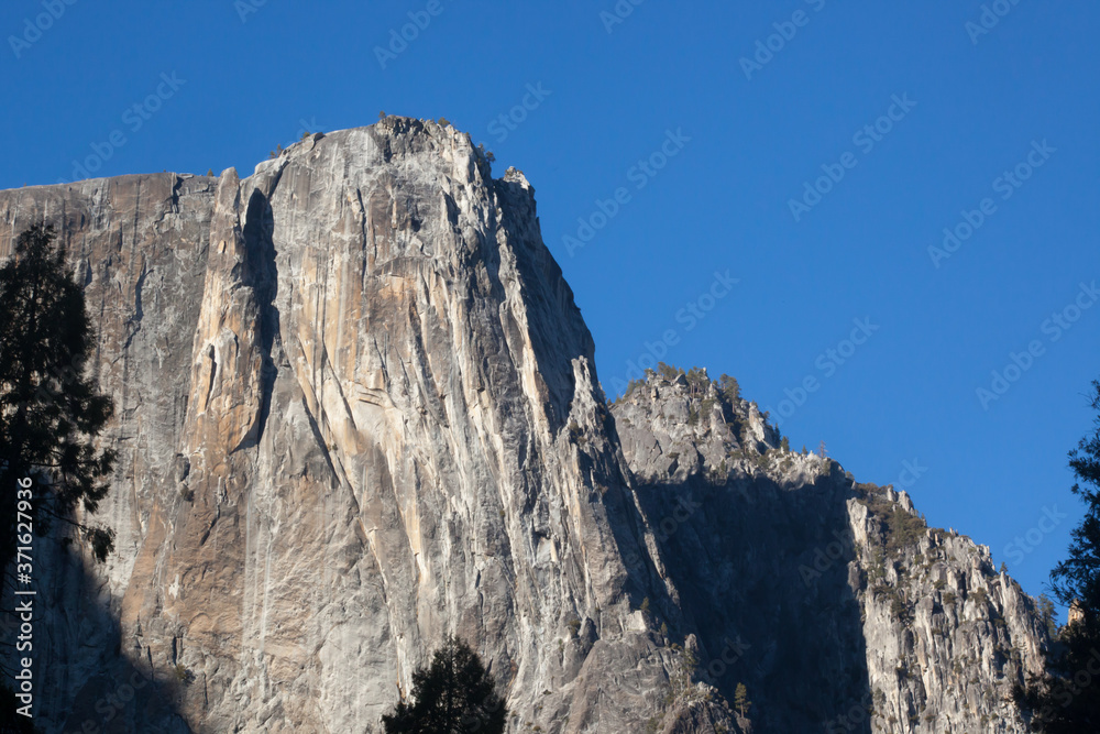 Rock mountains from Yosemite