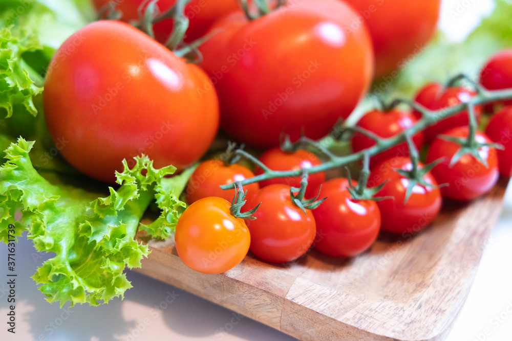 Juicy and fresh tomatoes ready for eating. Juicy and fresh tomatoes ready for eating.
