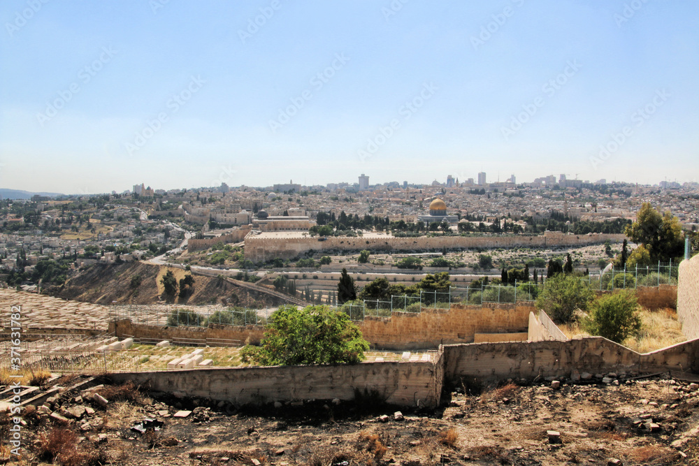 A Panoramic view of Jerusalem