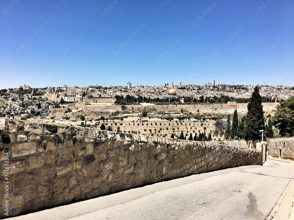 A panoramic view of Jerusalem