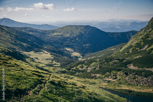 A view of a large mountain in the background © Дмитро Григорчак