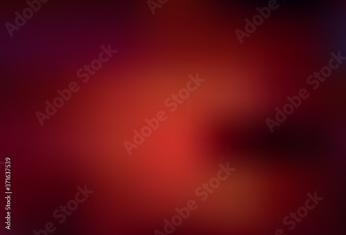 Dark Red vector blurred bright texture.