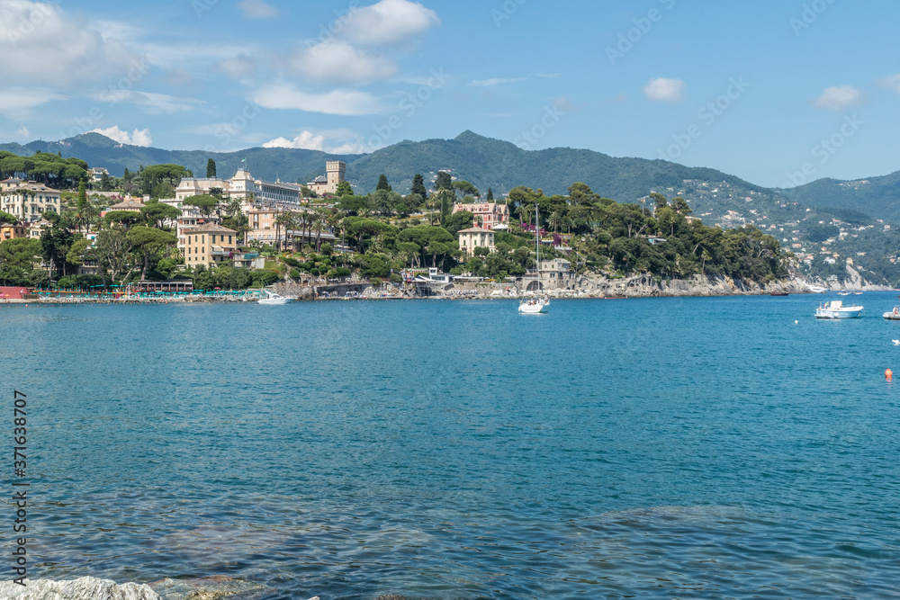 The seafront of Santa Margherita Ligure