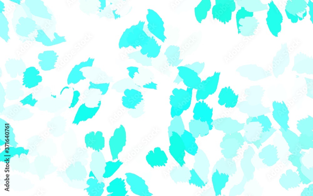 Fototapeta premium Light Green vector texture with abstract forms.