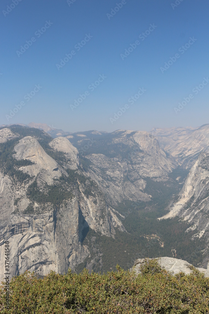 Views from Glacier Point Yosemite National Park