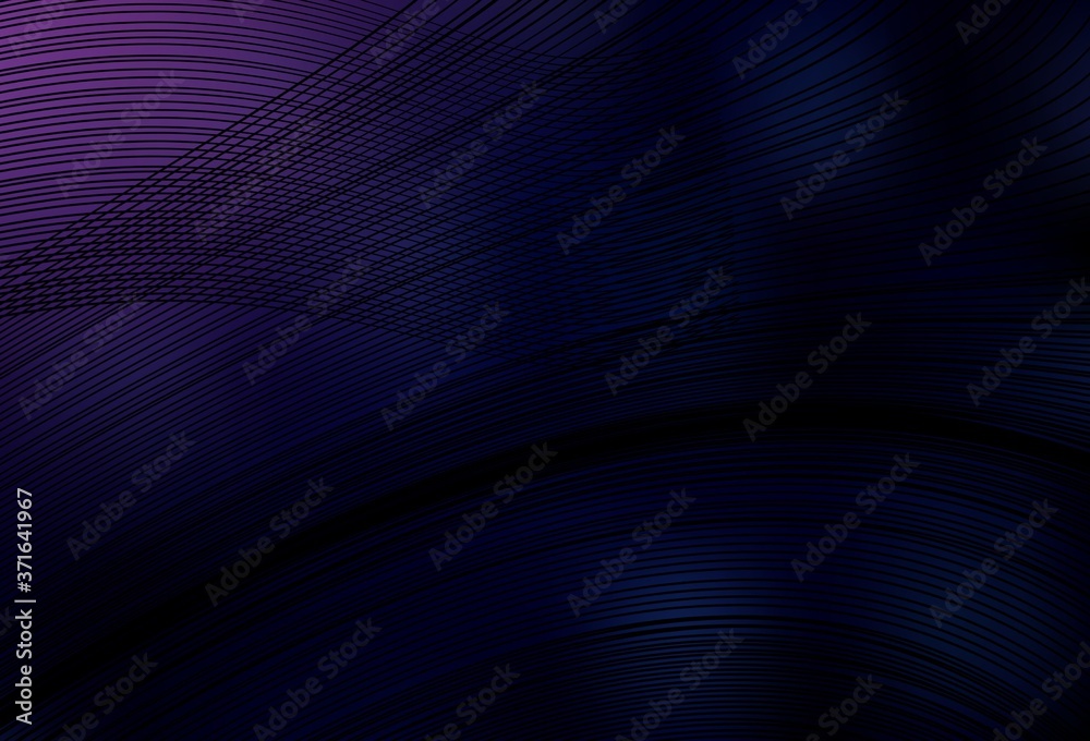 Dark Purple, Pink vector pattern with bent lines. Dark Purple, Pink vector pattern with bent lines.