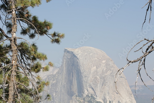 Views of Half Dome from Glacier Point Yosemite National Park photo