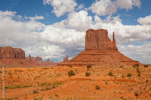 Part of Monument Valley in Arizona  USA