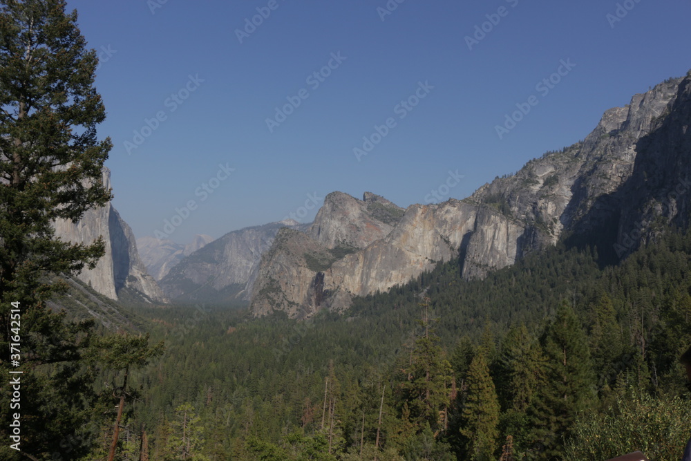 Views of Yosemite National Park, california