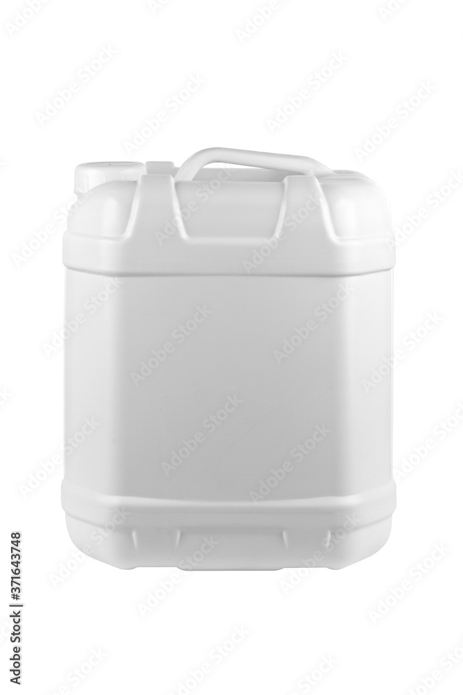 plastic container isolated on white background plastic container isolated on white background