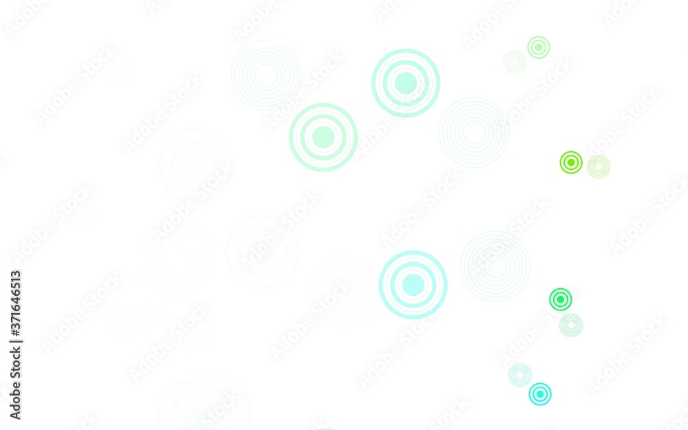 Light Blue, Green vector background with spots. Light Blue, Green vector background with spots.