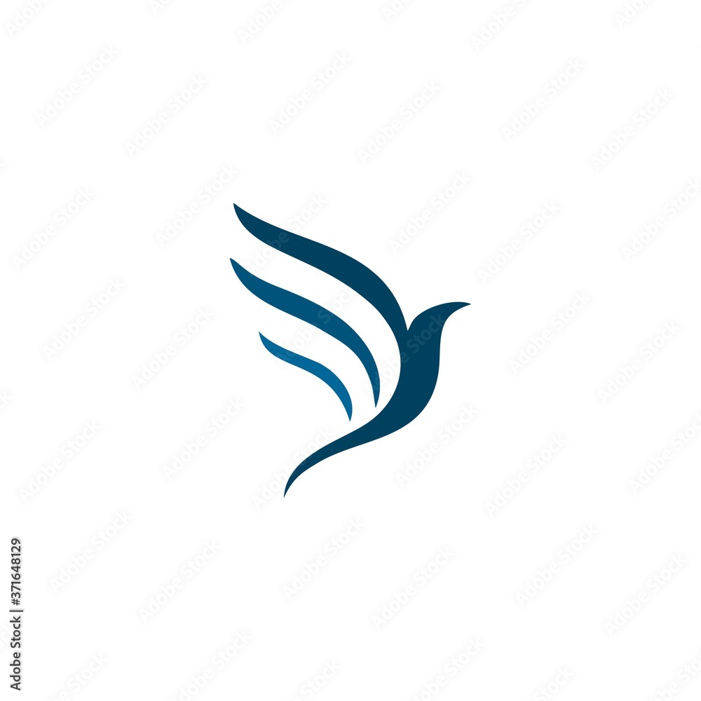 Obraz premium SIMPLE BIRD LOGO