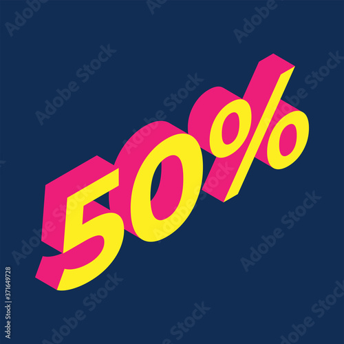 illustration design about discount and product promotion. vector icon