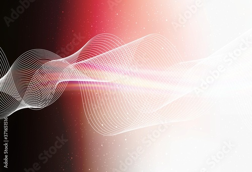 Light Pink, Red vector abstract layout. Colorful abstract illustration with gradient. Elegant background for a brand book.