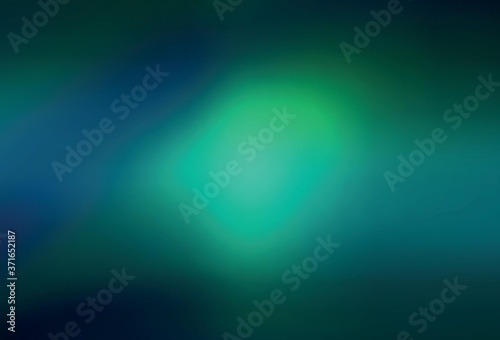 Light Blue, Green vector colorful blur background.