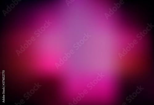 Dark Pink vector blurred bright pattern.