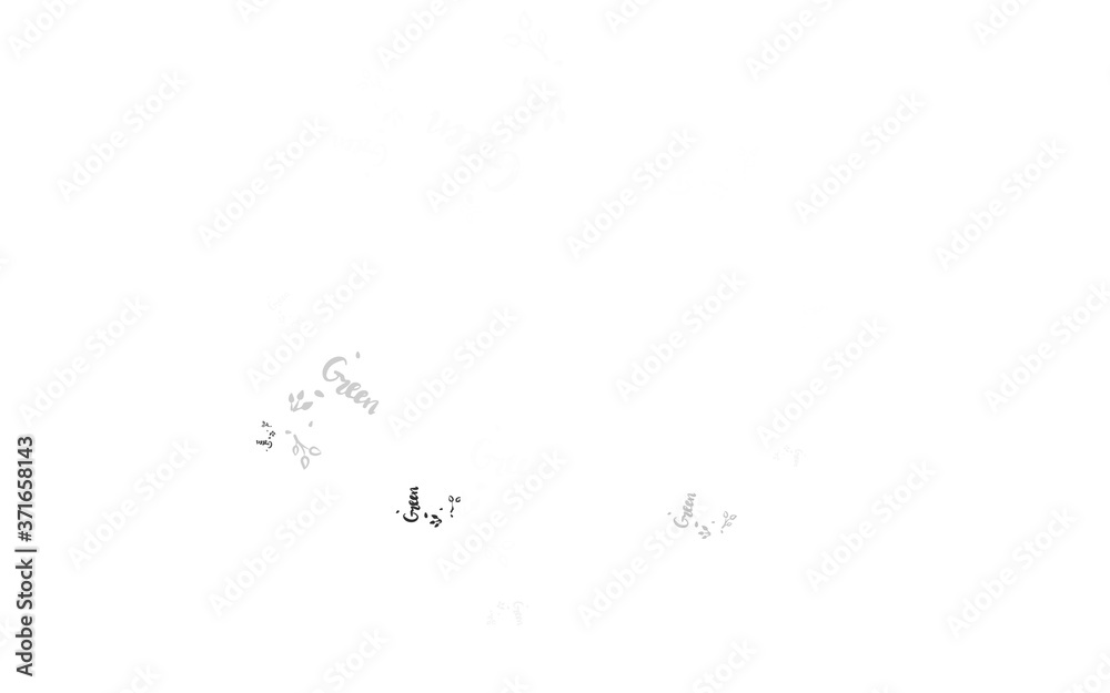 Light Gray vector natural backdrop with leaves, branches. Light Gray vector natural backdrop with leaves, branches.