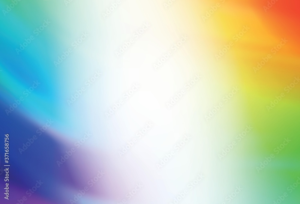Obraz premium Light Multicolor vector abstract blurred background.
