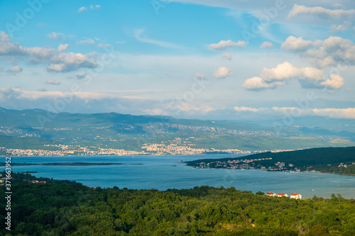 Soline bay in Krk Island , Croatia photo