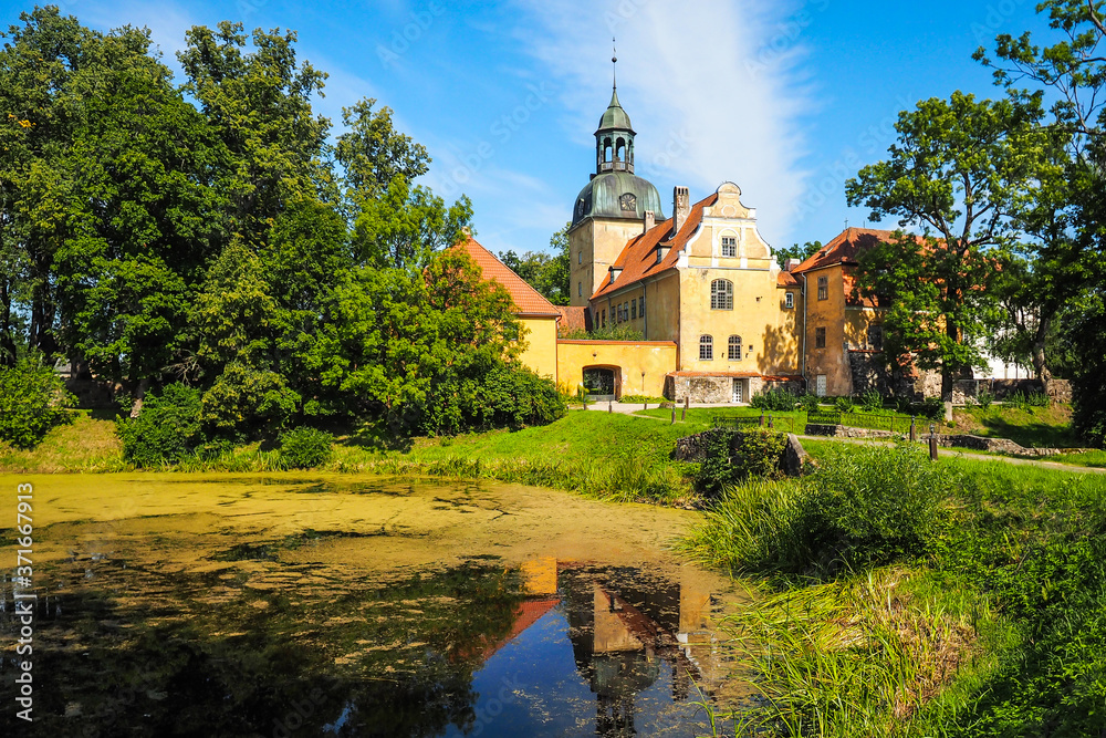 Lielstraupe medieval castle in the village of Straupe in the historical region of Vidzeme, in northern Latvia. 
