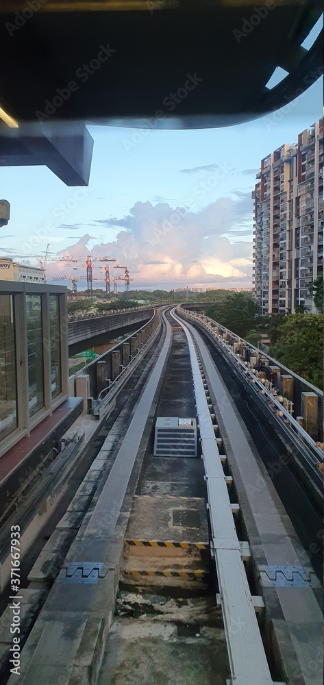 Fototapeta premium train in motion